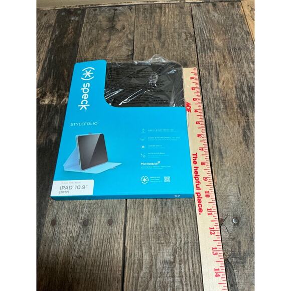 Speck Balance Folio Case for Apple 10.9" iPad 10th Gen - Black (Open Box) - Picture 8 of 8